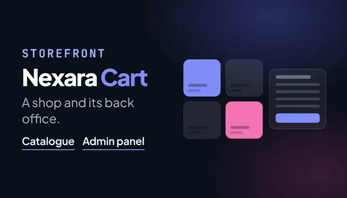 Screenshot of Nexara Cart
