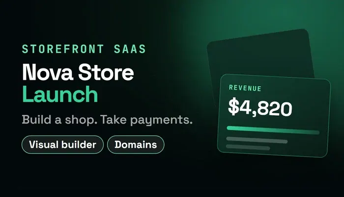Screenshot of Nova Store Launch
