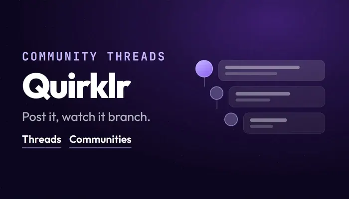 Screenshot of Quirklr