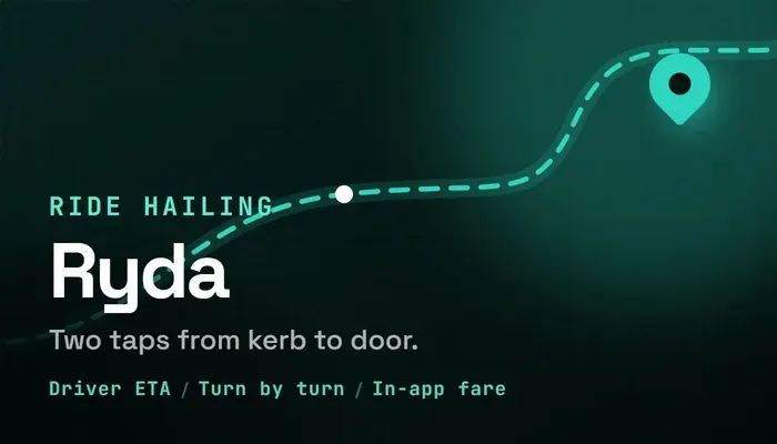 Screenshot of Ryda