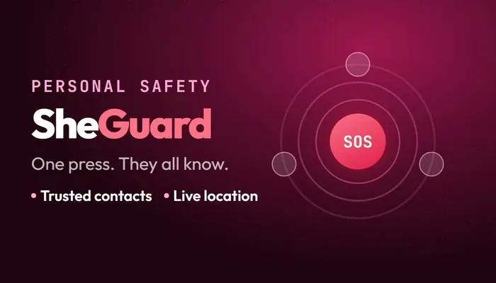 Screenshot of SheGuard