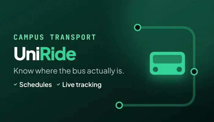 Screenshot of UniRide