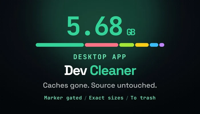 Preview of Dev Cleaner